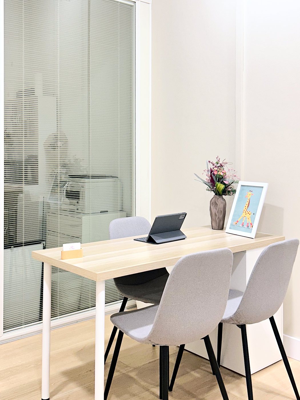 BideBerri, Irún: La mesa de trabajo