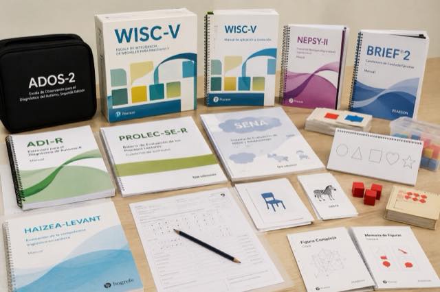 Material de evaluación neuropsicológica